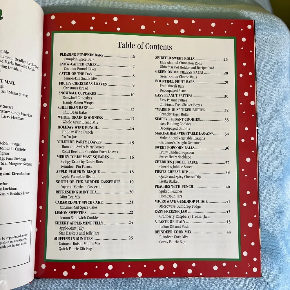 Quick & Tasty Christmas Gifts Hardcover Cookbook- LIKE NEW
